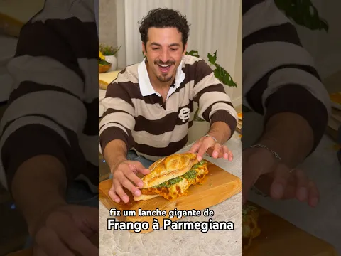 Lanche de Frango à Parmegiana, pra ela se apaixonar!