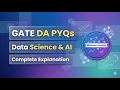 GATE DA 2025 - Linear algebra PYQs Fully Solved Deep Explanation for 2026 Prep Abhinandan