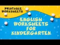 Printable ENGLISH Worksheets for Worksheets for Kids
