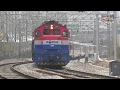 (4K) EMD GT26 CW2 KORAIL Saemaeul and other services South Korea