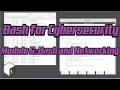 Bash for Cybersecurity Module 6 Bash and Networking