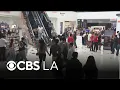 Families head to Glendale Galleria for their Black Friday shopping