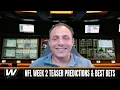 NFL Week 2 Teaser Predictions Betting GoldSheet s 2023-24 NFL Picks and Predictions