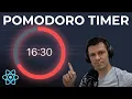 Pomodoro Timer with React js