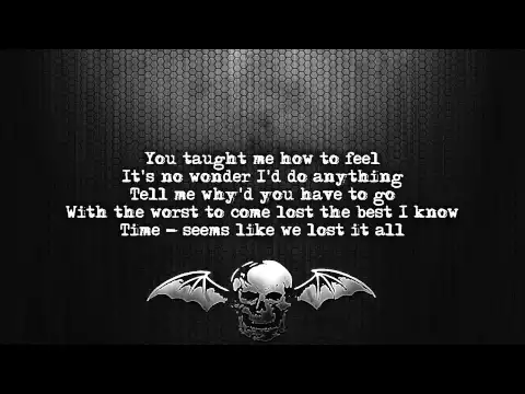 Download MP3 Avenged Sevenfold - Lost It All [Lyrics on screen] [Full HD]