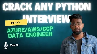 Crack Any Python Interview Real Data Engineer Coding Questions Explained