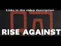 RISE AGAINST Releases 2 New songs ‘Katy Bar The Door' And 'Living Undercover'