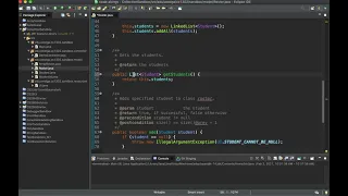 Lecture 15 The Iterable Collection and Iterator interfaces
