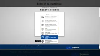 How to login with EU Login account and use the ECHA account dashboard