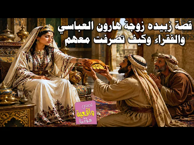 قصه زبيده زوجة هارون العباسي والفقراء وكيف تصرفت معهم القصة سوف تصدمك