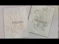 More 3D Embossing Folder Fun With Altenew