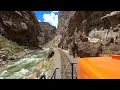 Front view of Colorado's STUNNING Royal Gorge Route Railroad