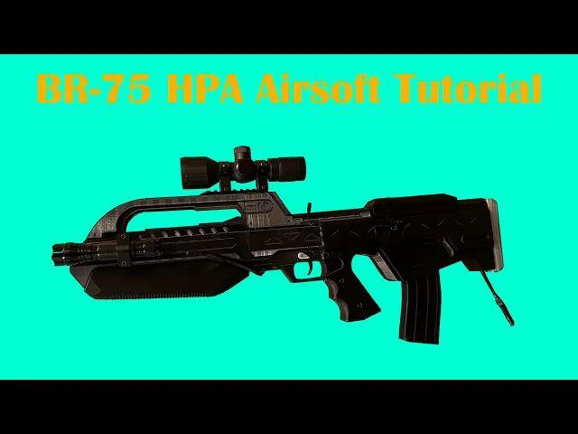 BR75 Airsoft Rifle video thumbnail
