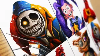 [Poppy Playtime 5] The Prototype, Lily Lovebraids : Drawing New Monsters
