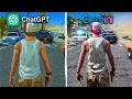 ChatGPT vs Gemini Make GTA 6 From Scratch