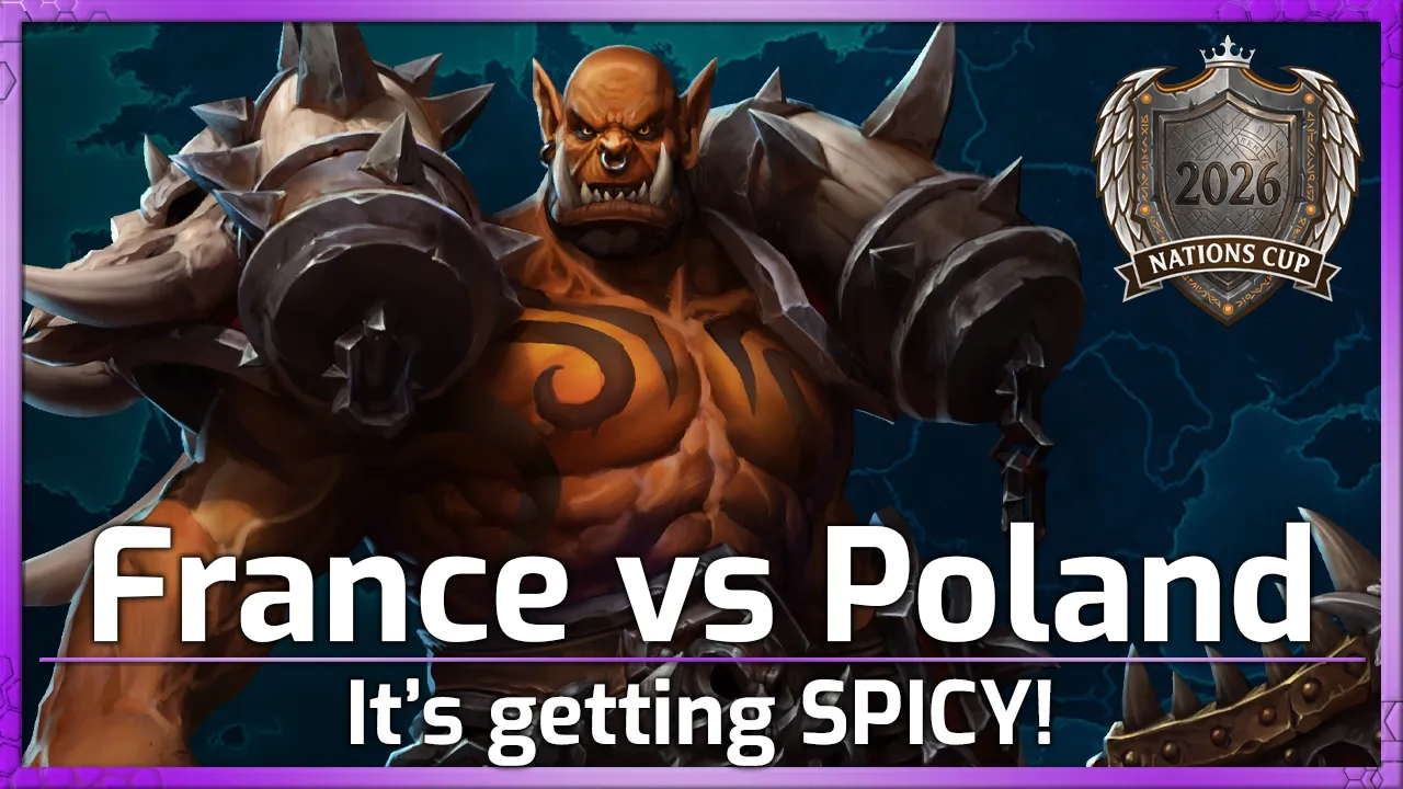 France vs Poland! It's getting SPICY! - Nations Cup - Heroes of the Storm