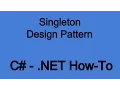 How To Use The Singleton Design Pattern In NET C
