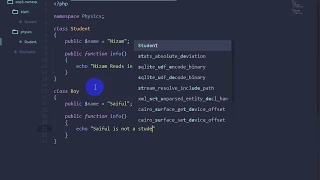 Php OOP tutorial namespace