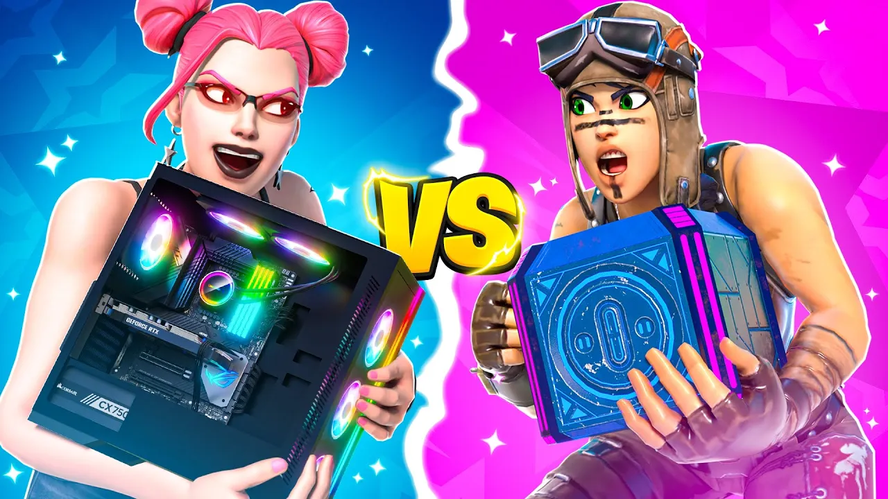 $10,000 PC Vs Worlds Best Console In Fortnite…
