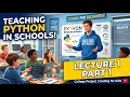 How to Install Python Setup Your First Code Python for Beginners Lecture-1 Part-1