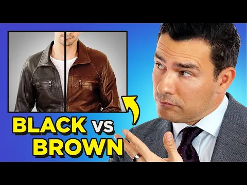 Download MP3 What's Sexier? Black vs Brown Leather Jackets // AskAntonio