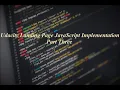Landing Page JavaScript Implementation Part 3