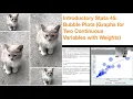 Introductory Stata 45 Bubble Plots Graphs For Two Continuous Variables With Weights