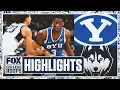 No. 7 BYU Cougars vs. No. 3 UConn Huskies Highlights | FOX College Hoops