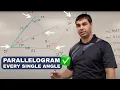 Solving a Parallelogram ALL Missing Sides Angles