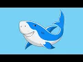 How to create cute shark illustration cute fish Illustrator Tutorial Bhandari Illustration