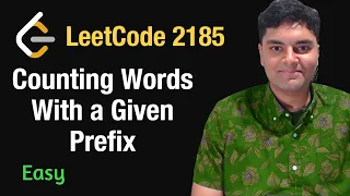 Counting Words With a Given Prefix - Leetcode 2185