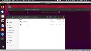 Recitation 4 Running the Python UDP Server-Client Program