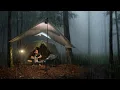Download Lagu WILD CAMPING in VERY HEAVY RAIN‼️ Wild Camping in Super Rain in Transparent Roof Tent