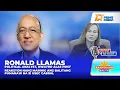 Reaksyon ni Roland Llamas nang Marinig ang Balitang Pumanaw na si Usec. Cabral | Arangkada Balita
