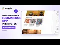 Build an eCommerce App in Minutes Appy Pie AI App Generator No Code
