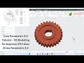 Creo Parametric 9 0 Tutorial - 3D Modeling for beginner EP 3 Gear
