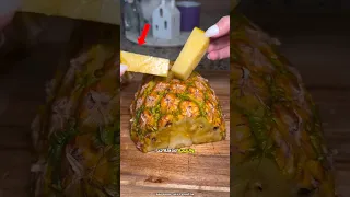 اكتشف الصينيون طريقة سهلة لتقطيع الأناناس Shorts 