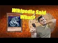 I used Wikipedia for Yu-Gi-Oh Advice Yu-Gi-Oh Wiki Duels Cyber Dragon