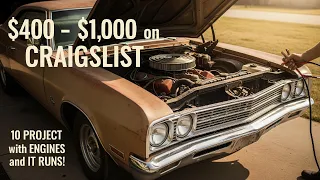 10 Craigslist Classic Project Cars From 400 to 1 000