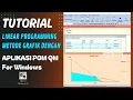 Tutorial Linear Programming Metode Grafik dengan Aplikasi POM QM For Windows