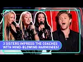 Download Lagu Sister Trio STUNS The Voice Coaches with Perfect Harmonies on S23! Full performances + story