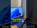 Auto Shutdown PC with Timer - Easy Windows Trick