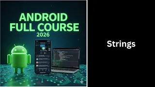 359 Kotlin Strings Explained String Functions Operations Complete Android Course
