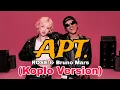 Download Lagu APT. (Lirik) ROSE \u0026 Bruno Mars (Koplo Version)