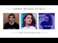 Team Section Design using Bootstrap Shiny Image Hover Effect
