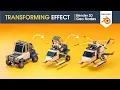 Blender3D - Transforming effect using Geometry nodes
