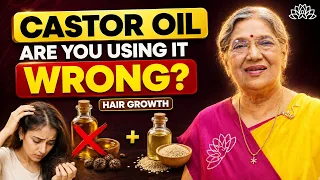 How To Use Castor Oil For EXTREME Hair Growth Dr Hansaji