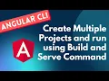 29 Create Sub Projects in the Angular Workspace and build or serve the projects - Angular CLI