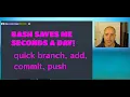 A bash script to quickly push my work up to GitHub