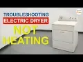 Electric Dryer Not Heating - TOP 5 Reasons Fixes